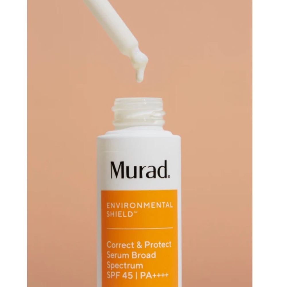 Murad Correct & Protect Serum Broad Spectrum SPF 45 Mineral Sunscreen 1 fl oz - Picture 2 of 2